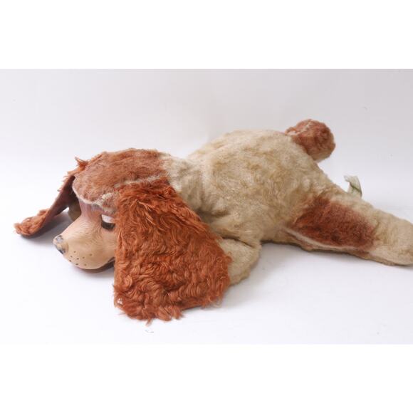 Gund, Rushton Style, Dog, Puppy, Light Brown 12, Vintage Plush